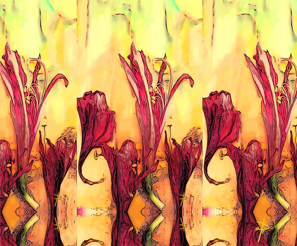 Amayrllis Divine Trio Art | Cynthia DuVal Creative Studio