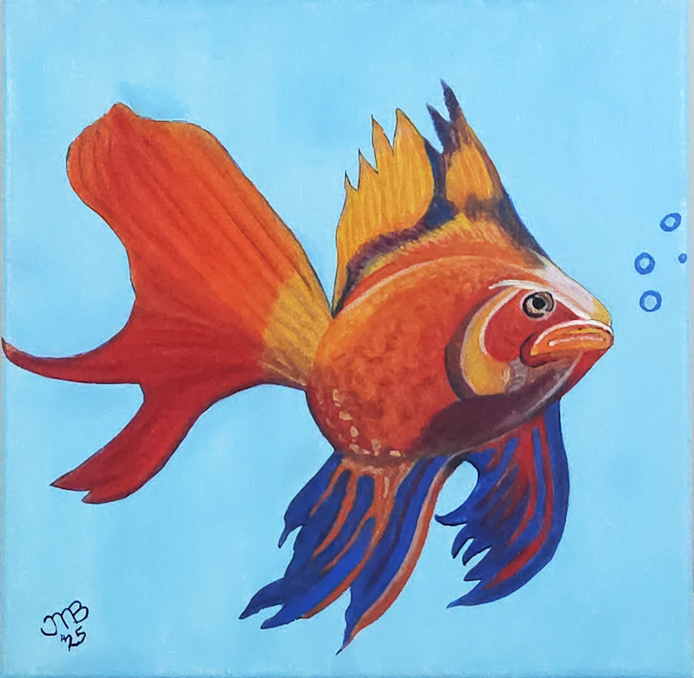 Colors of the Sea - Tropical Fish Painting