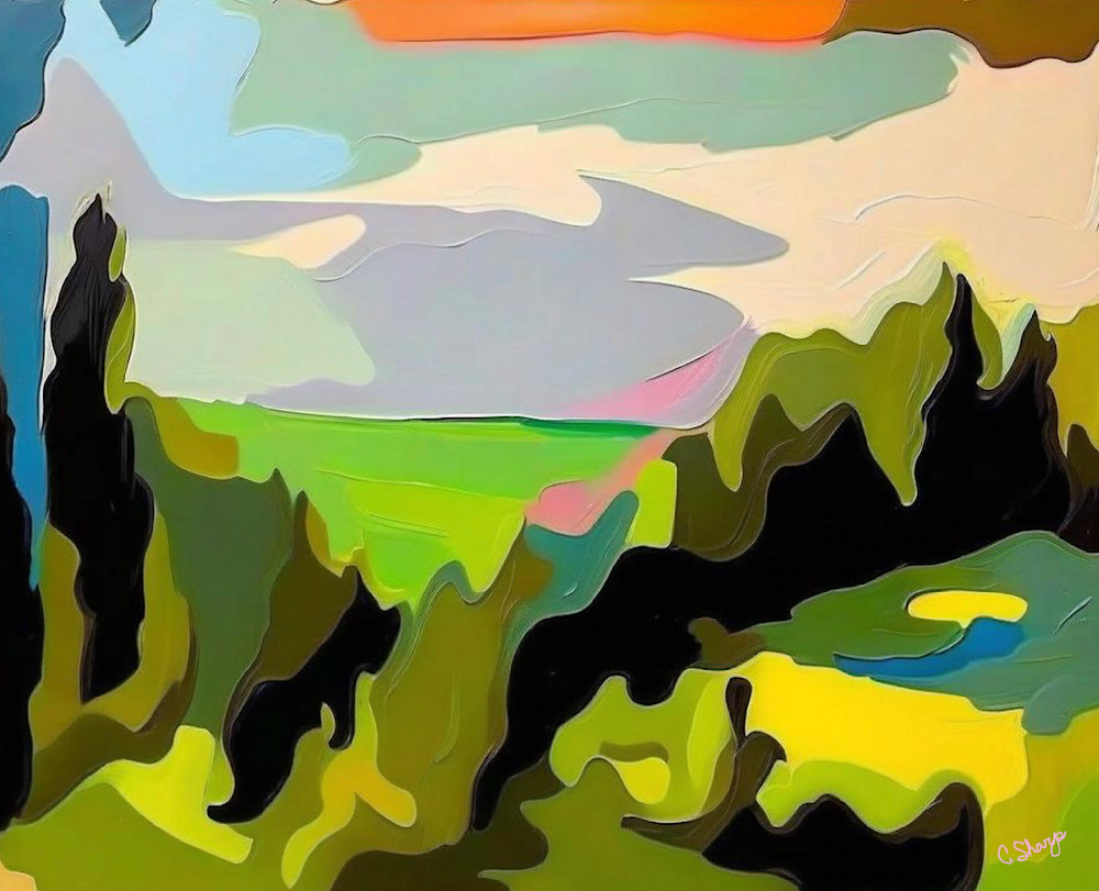 Mount AI N Meadow Art | csharp art