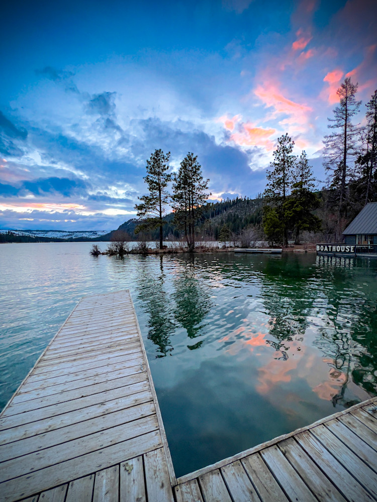 'dockside Serenity At Dusk' Photography Art | brubakerfineartphotography