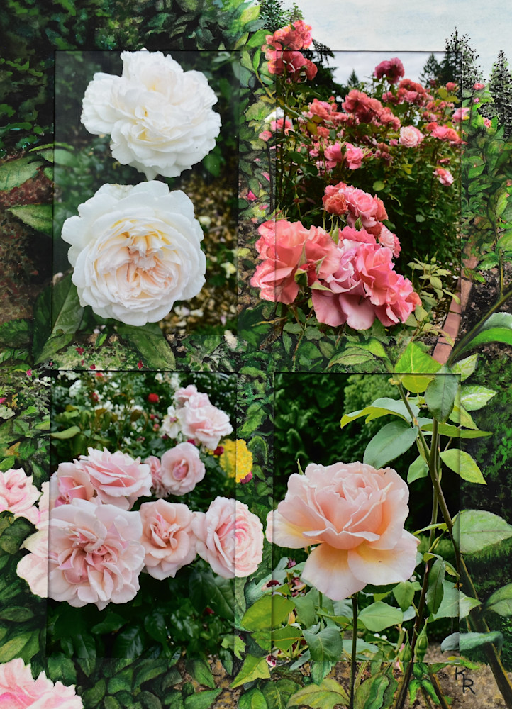 Blush In The Garden Art | Artistic Touch Creations