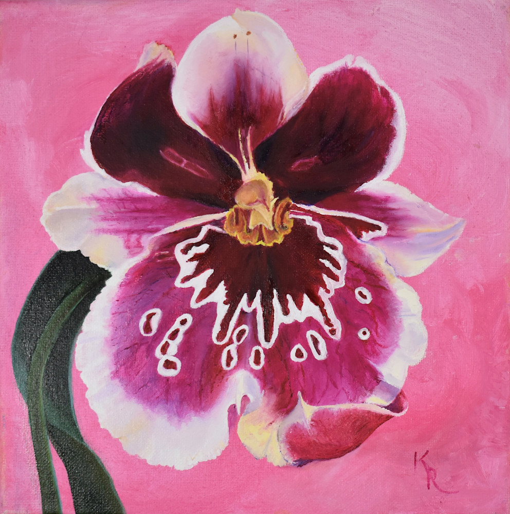 Pink Orchid Art | Artistic Touch Creations