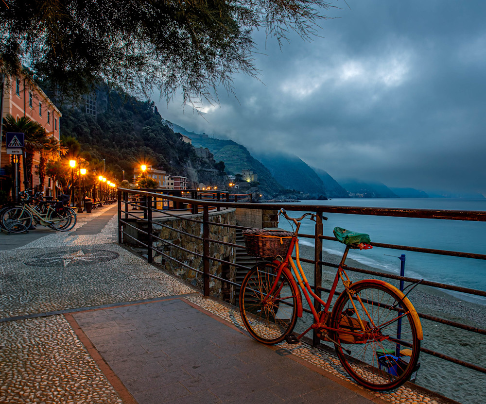 Whispers of Dawn in Monterosso al Mare – Blue Hour Coastal Photography Cinque Terre