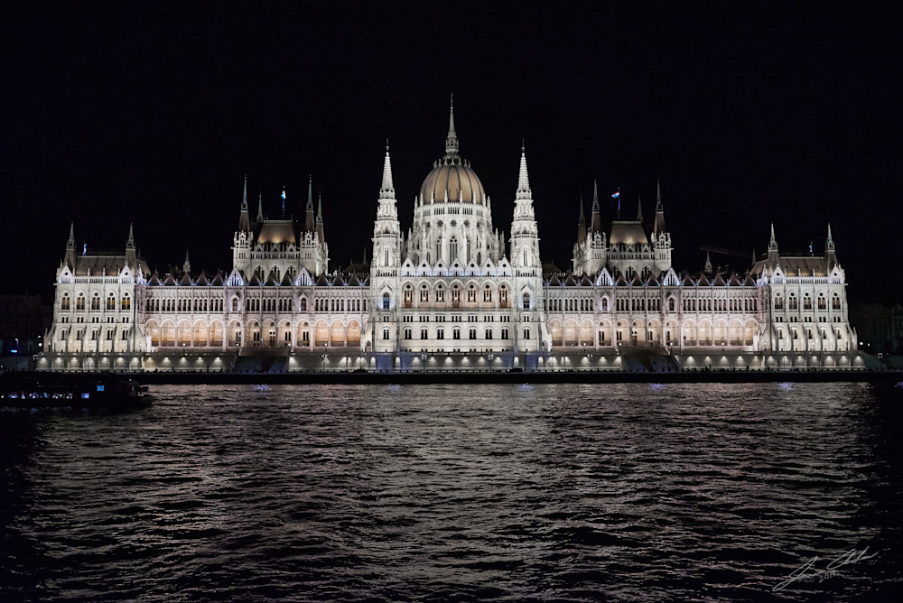 Hungarian Parliament Building from the Danube
