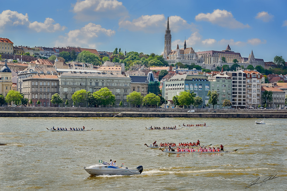 Dragon Boats on the Danube