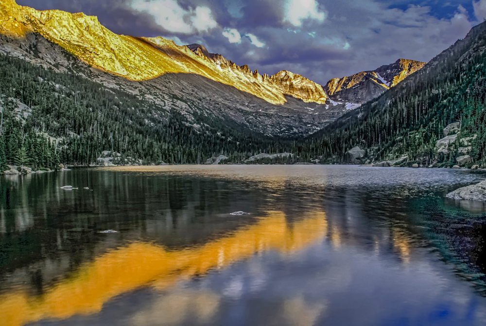 Rmnp Long Lake Photography Art | James H Egbert's Silver Branch Studios