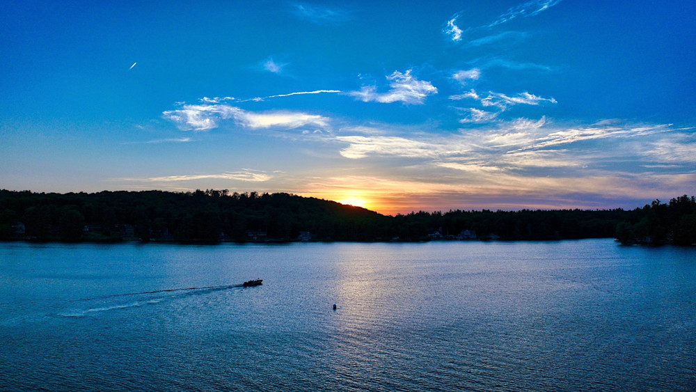 Radiant Sunset Splendor Photography Art | Artistic Insights Aerial Photography