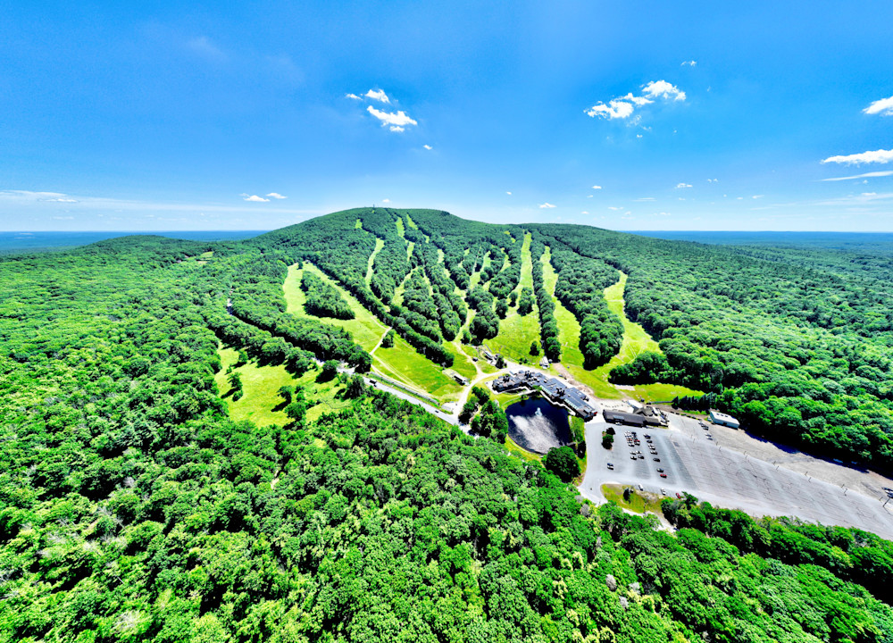 Mount Wachusett Summer Colors Photography Art | Artistic Insights Aerial Photography