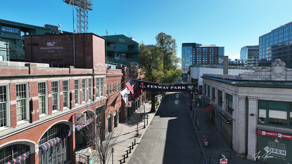 Fenway Park Gate A Photography Art | Artistic Insights Aerial Photography