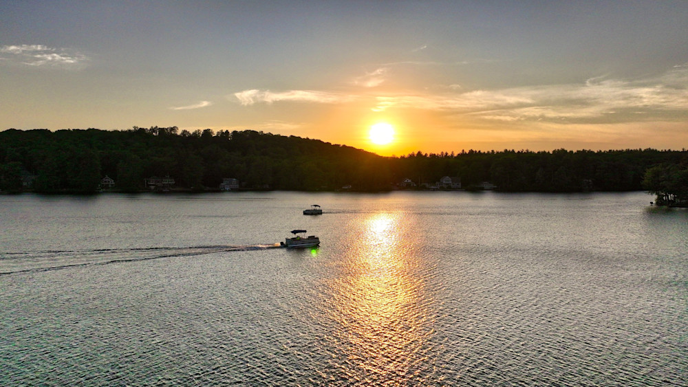 Evening On Wyman Photography Art | Artistic Insights Aerial Photography