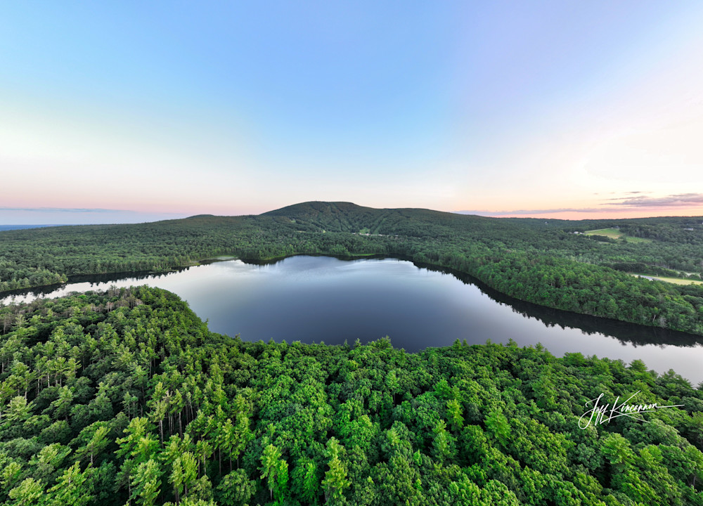 A Peaceful Day On Wachusett Mountain Photography Art | Artistic Insights Aerial Photography