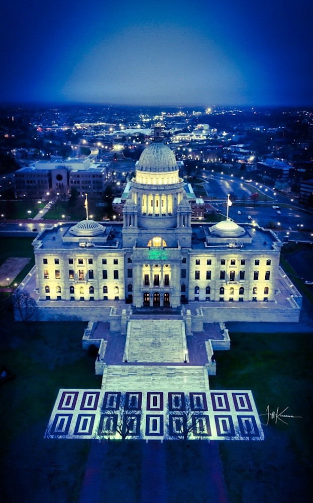 Capitol Lights Photography Art | Artistic Insights Aerial Photography
