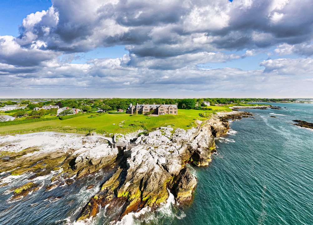 Newport On The Rocks Photography Art | Artistic Insights Aerial Photography