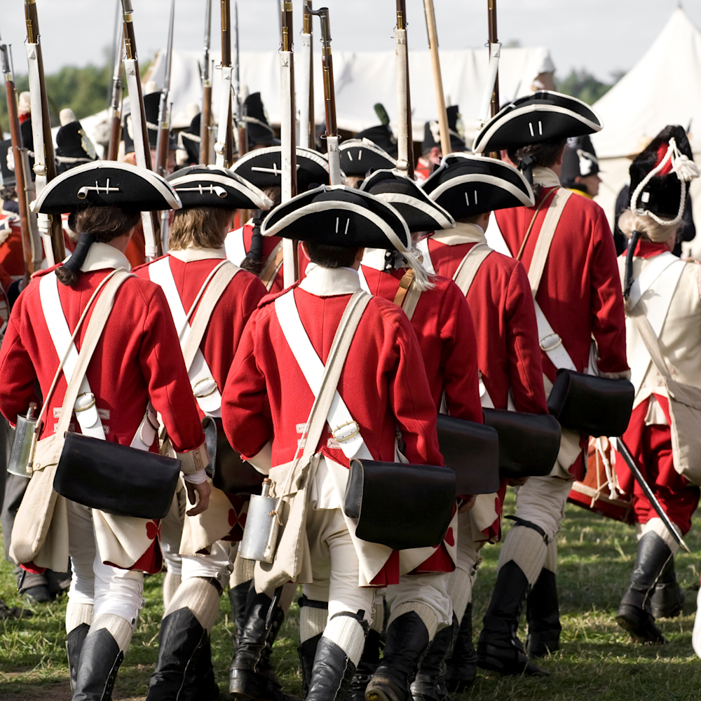 The Red Coats Photography Art | Artistic Insights Aerial Photography