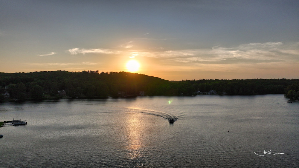 Wyman S Radiant Dusk Photography Art | Artistic Insights Aerial Photography