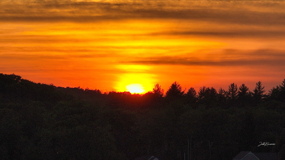 Wymans Orange Veil Photography Art | Artistic Insights Aerial Photography