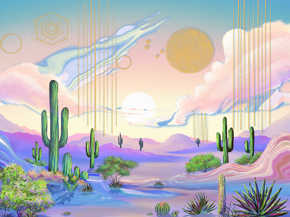 Mirage Portal Image 1 Art | Paintpourium