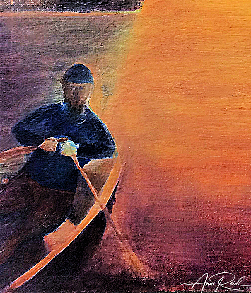 GOING FISHING 4 - PRINT - ANNE REID ARTIST
