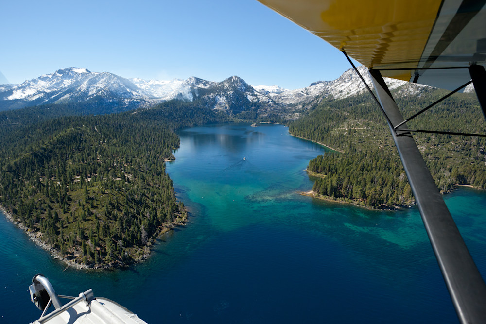 Seaplane over Lake Tahoe 1 Seaplane over Lake Tahoe 1