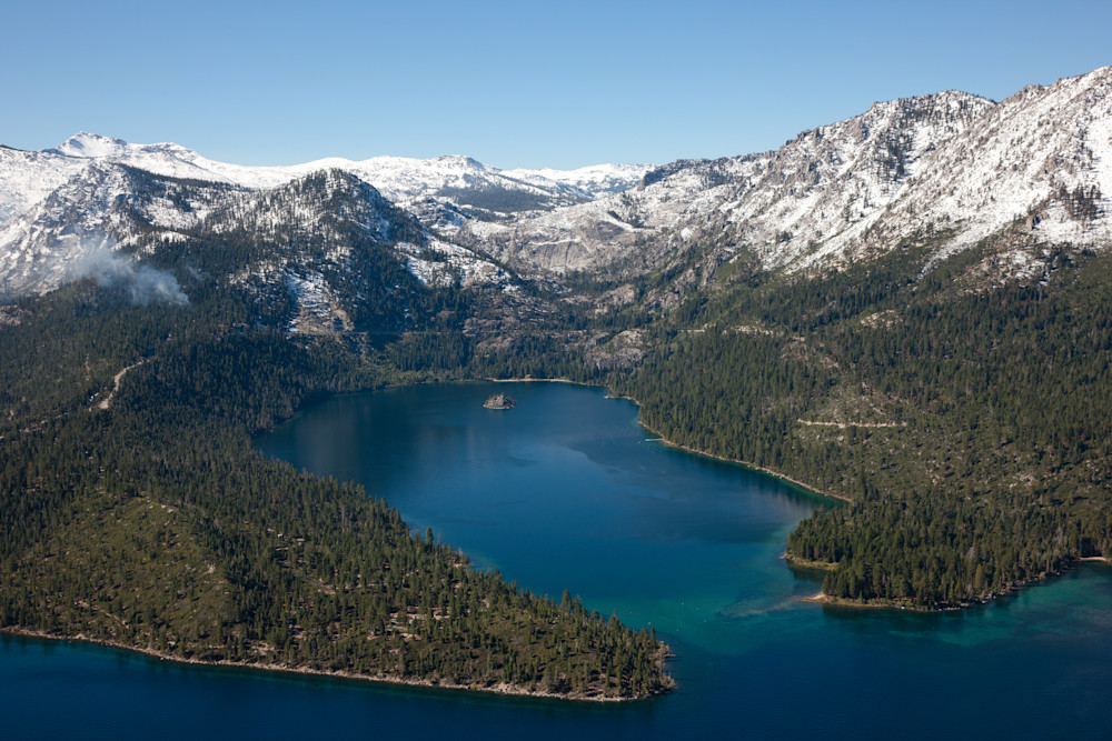 Emerald Bay, Lake Tahoe Aerial 6 Emerald Bay, Lake Tahoe Aerial 6
