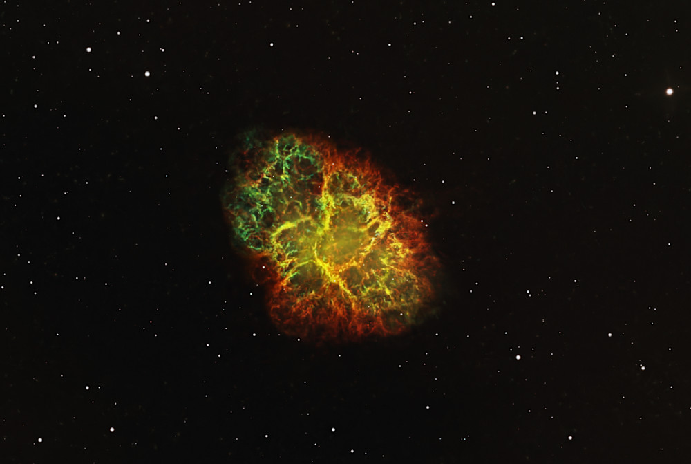 Crab Nebula   M1   Wide Field (Hss) Photography Art | MaximAstroPhoto