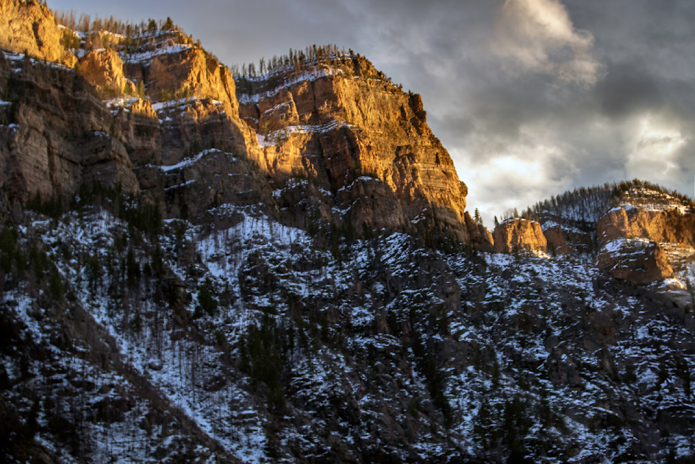 Sunset on the Rockies