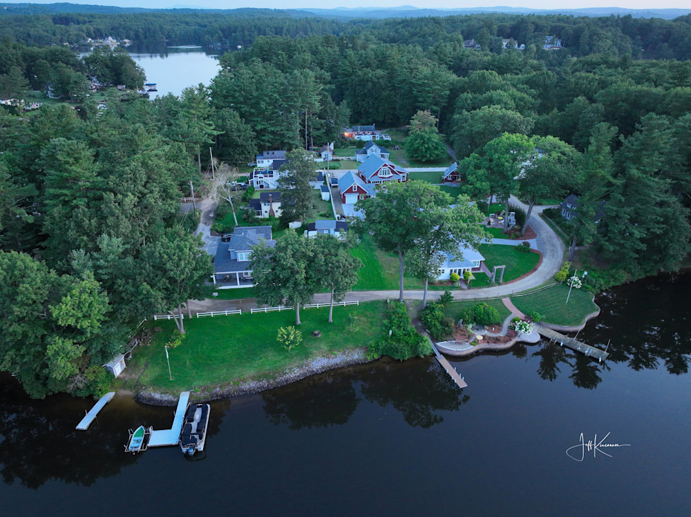 Lakeside Echoes Photography Art | Artistic Insights Aerial Photography