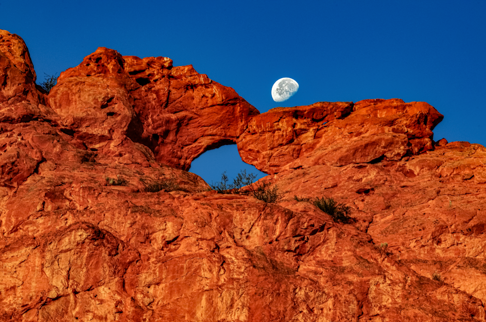 Moon Struck Lovers - Colorado Landscape Photography