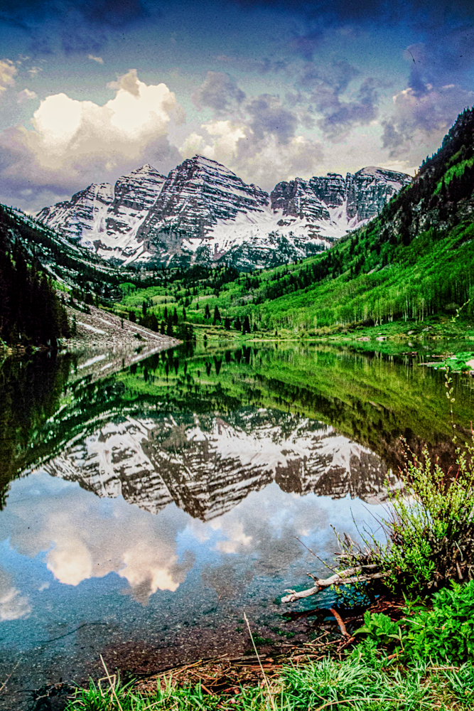 Maroon Bells Spring 2004 Photography Art | James H Egbert's Silver Branch Studios