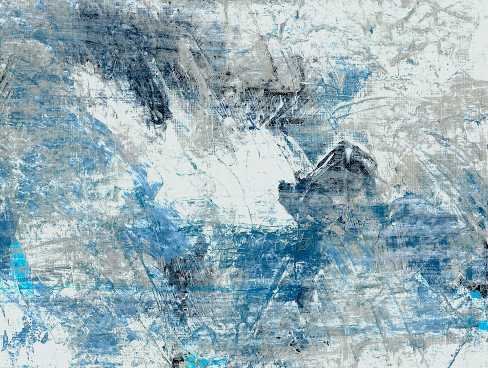 Haze Of Blue Art | Allyson J Thomas Art