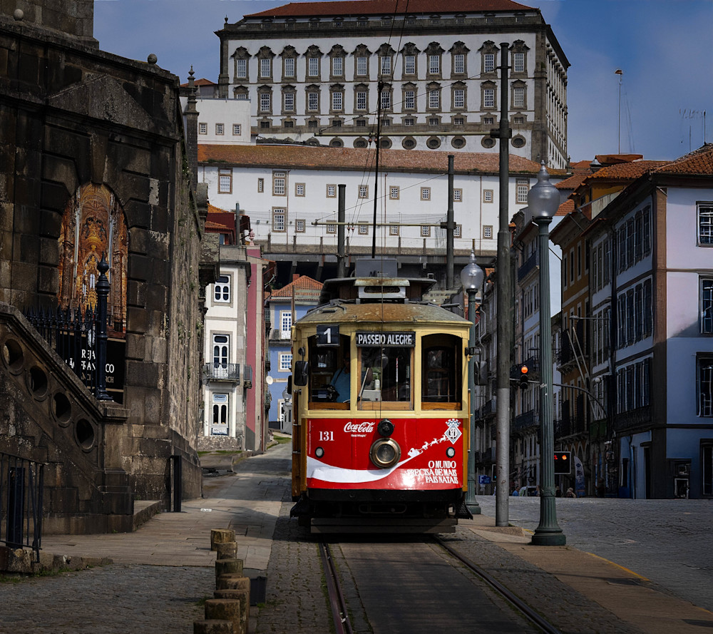 Timeless Porto Tram 1 Photo – Vintage Trolley to Passeio Alegre | 910Photography