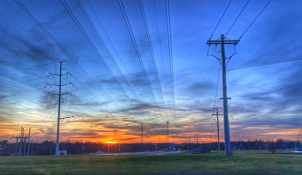 Electric Sunset Photography Art | Anthony B Smith Photography