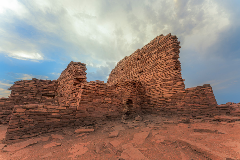 Walls - Ancient Ruins Photography During Blue Hour