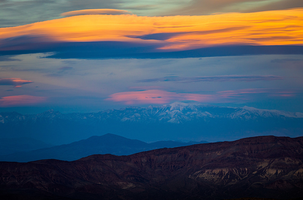 Rolling Lenticular Cloud Sunset Photography Art | John Lazo Photography
