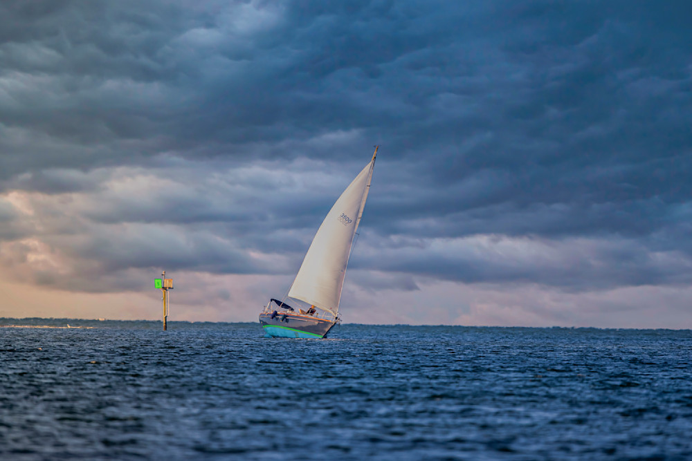 Beached Sailboat Fort Myers Beach Photography Art | Dennis Goodman Photography, Inc.
