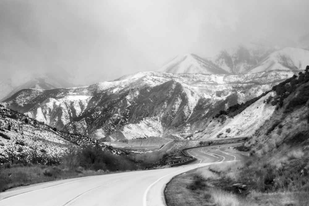 Utah Mountains - Winter