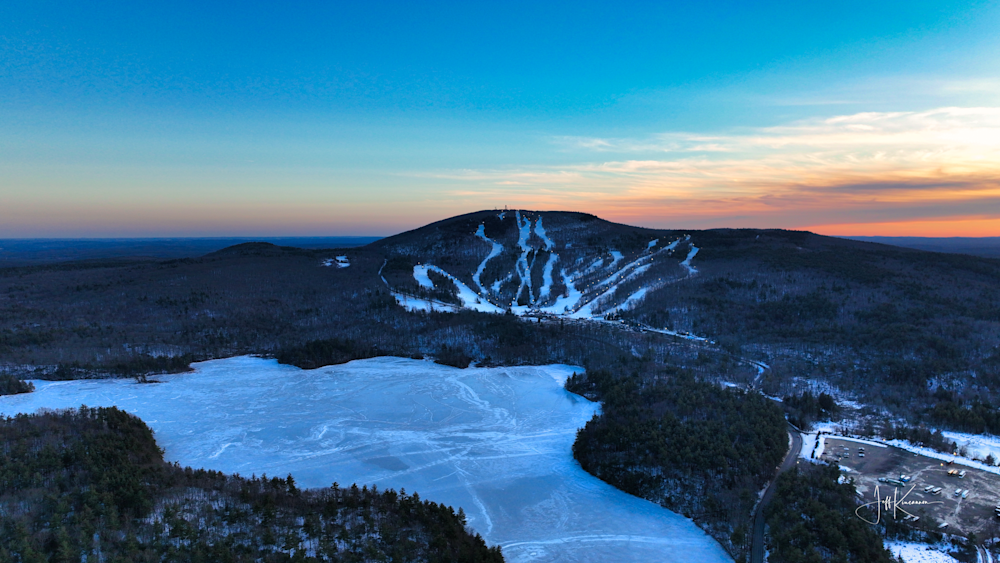 Winter At Wachusett Photography Art | Artistic Insights Aerial Photography