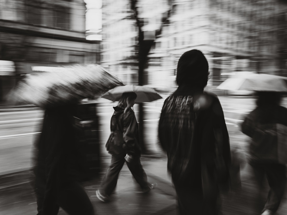 Passing Storm – Black and White Street Photography Print by Luis R.R. Siqueira Passing Storm – Black and White Street Photography Print by Luis R.R. Siqueira