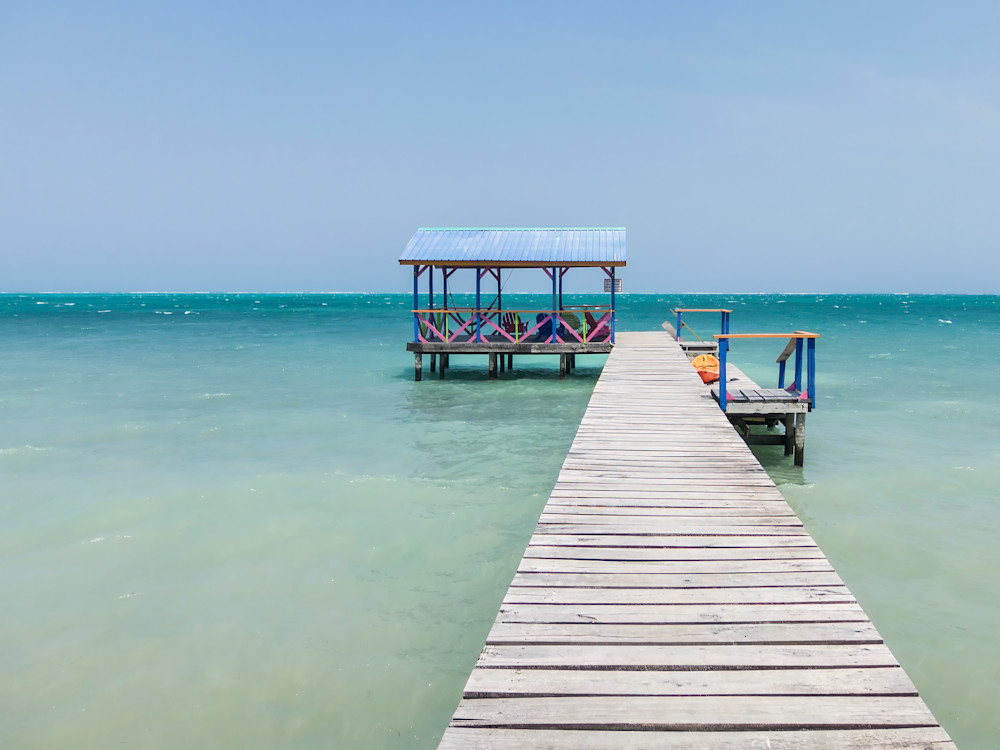 Pier Waiting Belize