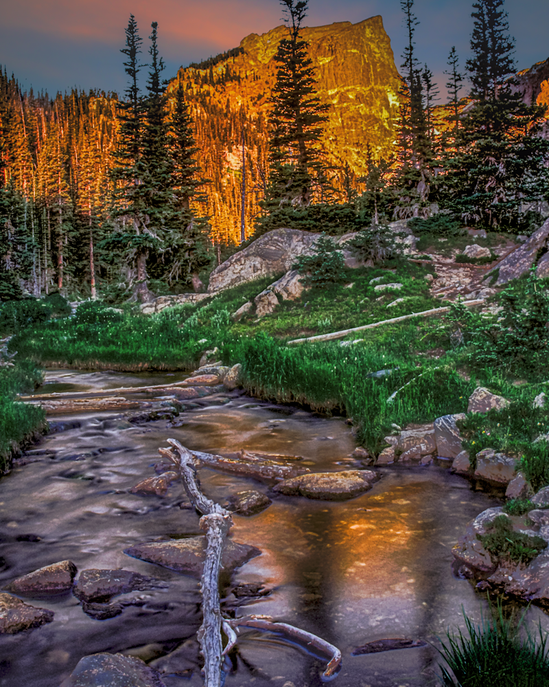 Golden Slumber Awakening - Serene Colorado Landscape Photography