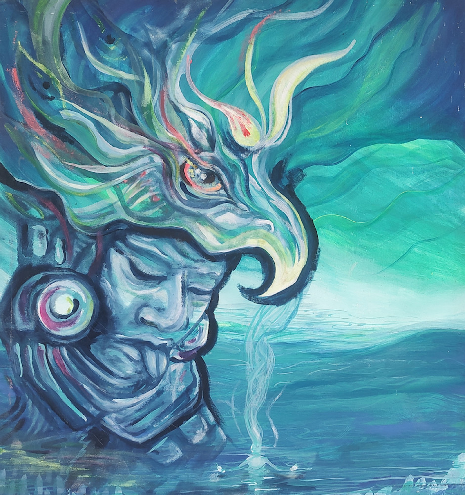 Volcano Warrior Art | Sacred Modern