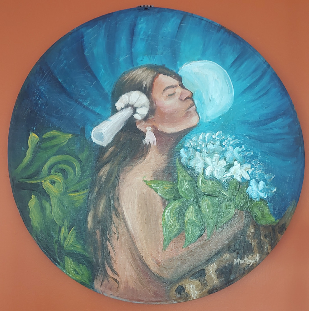 Tiltik Mixteyot 1 46 D Round Art | Sacred Modern