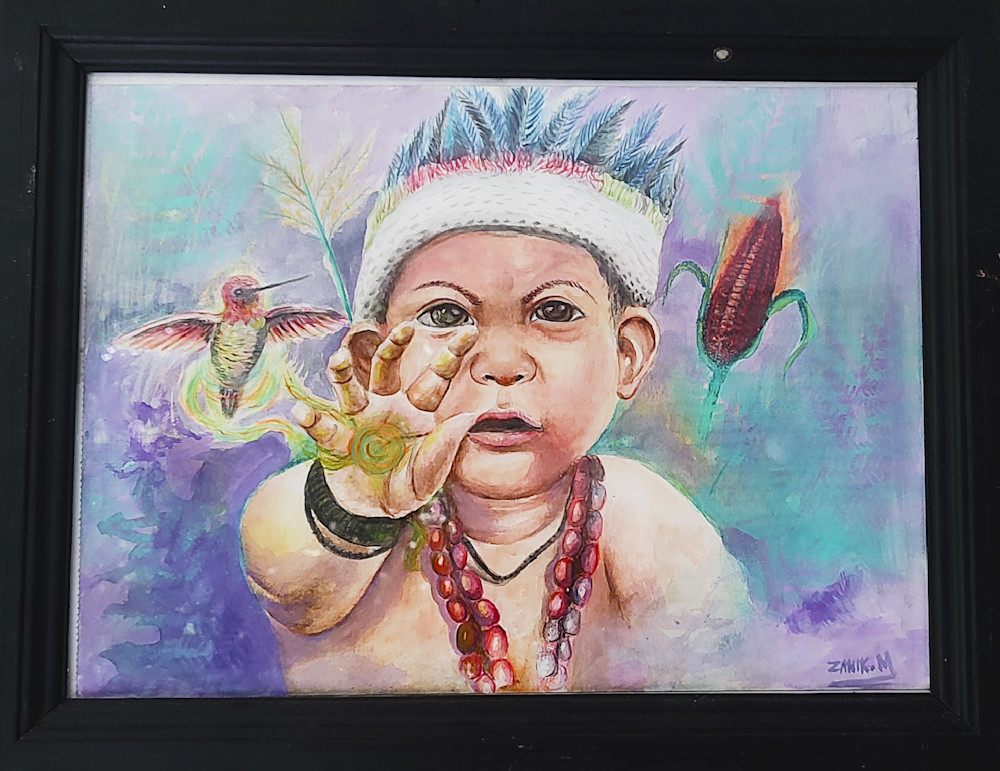 Tiltik Zanik Child Warrio Art | Sacred Modern