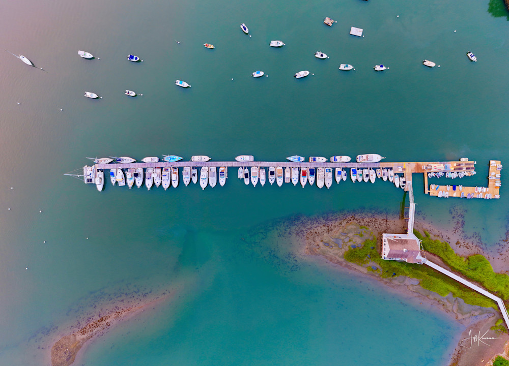 Weymouth Yacht Club From Above Photography Art | Artistic Insights Aerial Photography