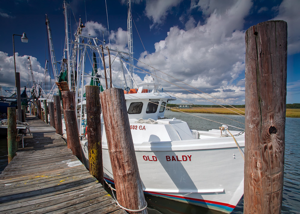 Shrimp Boats in Varnamtown NC – Coastal Carolina Maritime Photography for Sale
