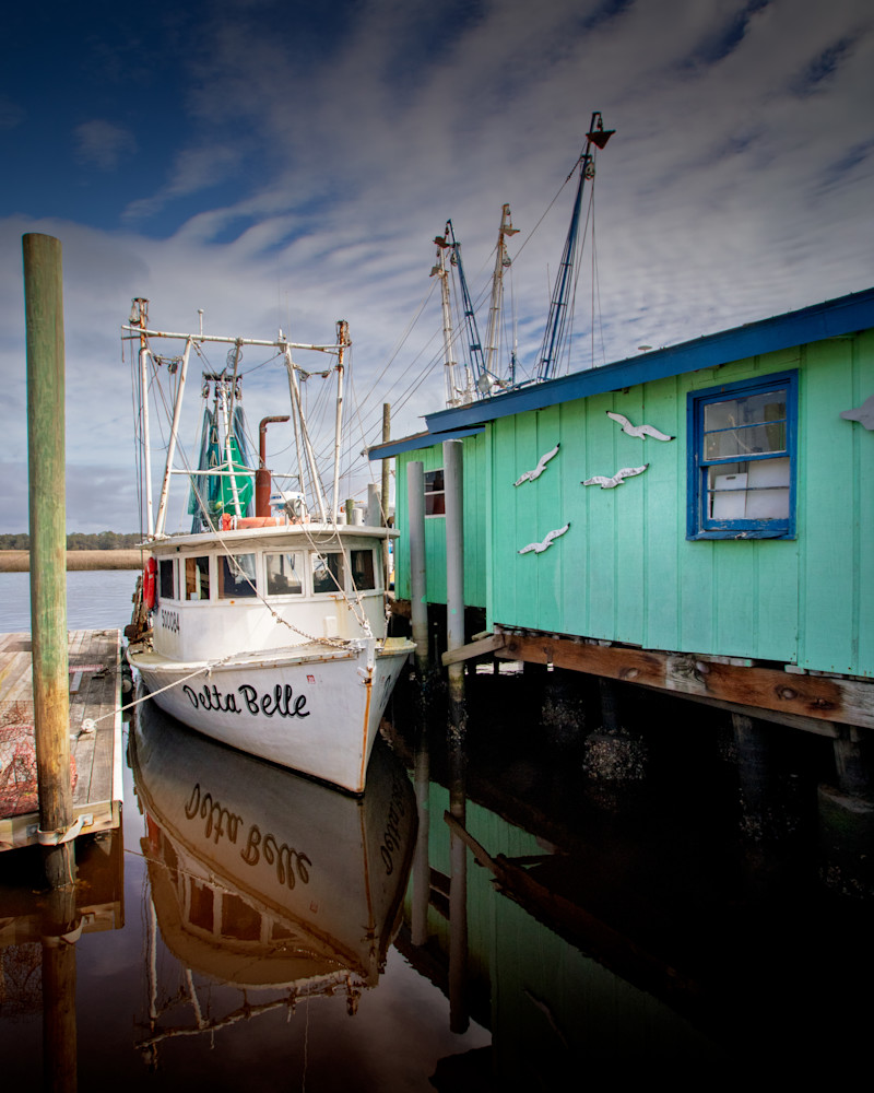 Shrimp Boats in Varnamtown NC – Coastal Carolina Maritime Photography for Sale