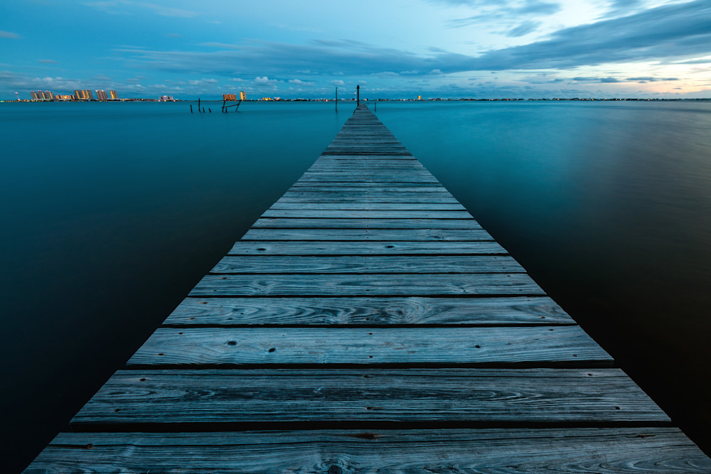 Cool Dock Sunset Photography Art | John Lazo Photography