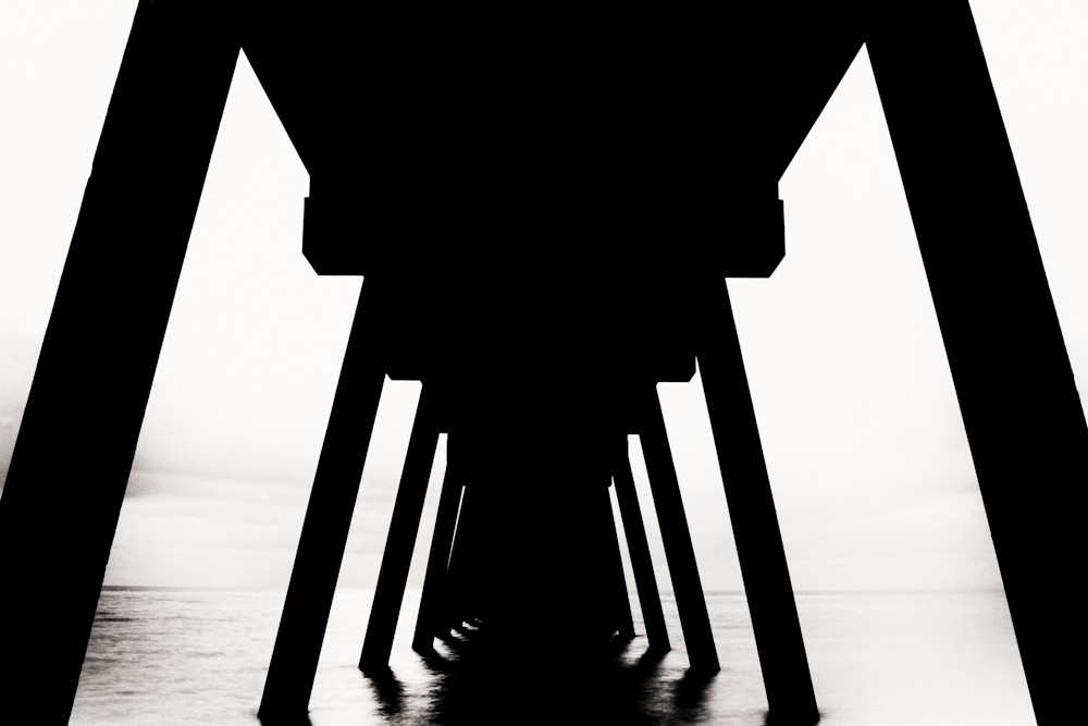 Pier Silhouette Photography Art | John Lazo Photography