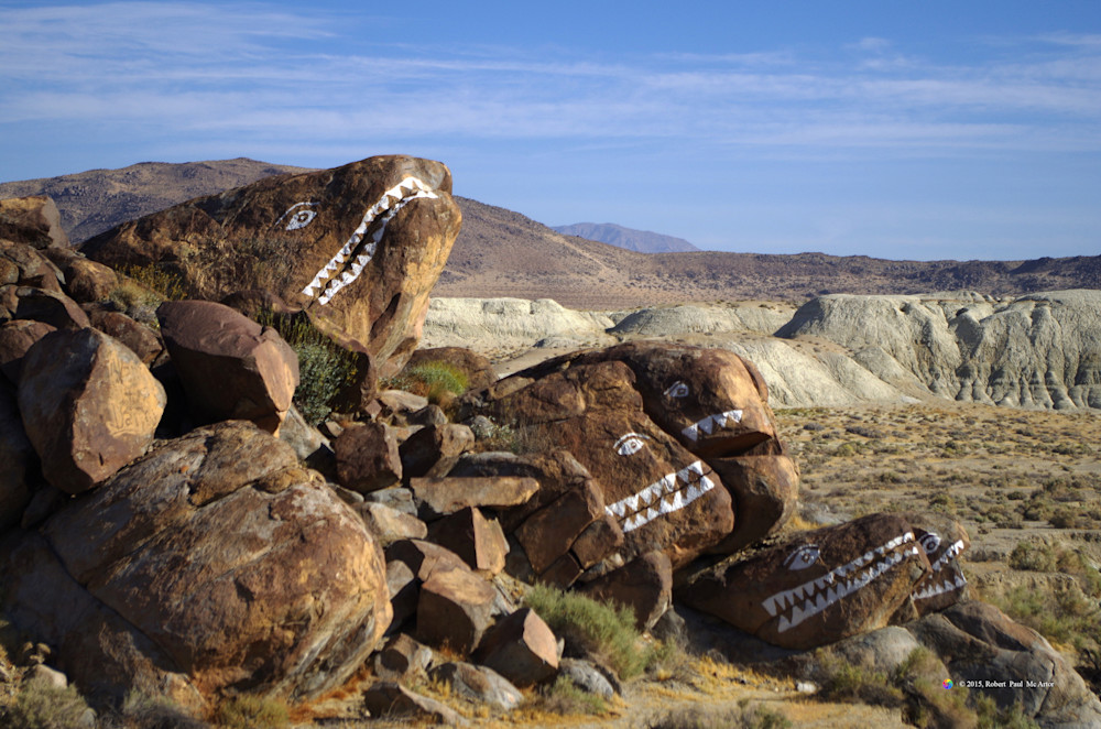 Fish Rocks Trona   3884 Photography Art | Mc Artor Photo Imagery