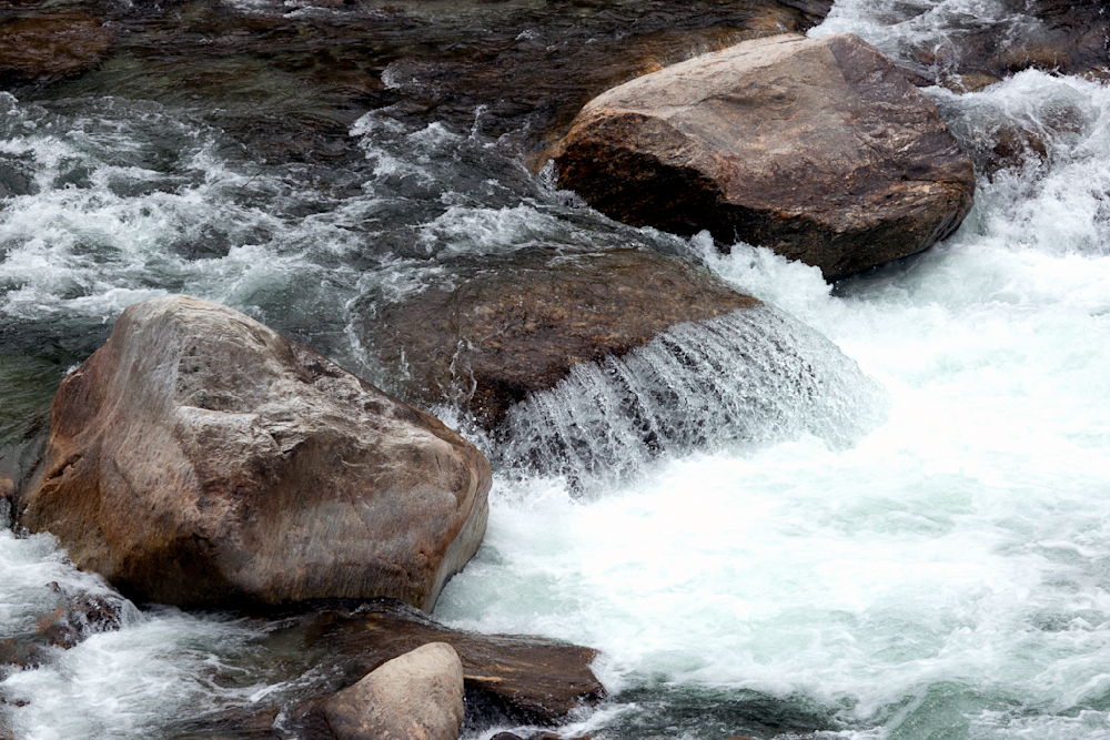 Echoes Of The Himalayas: The Dance Of Water And Rock   Sikkim Photography Art | Husein Latif